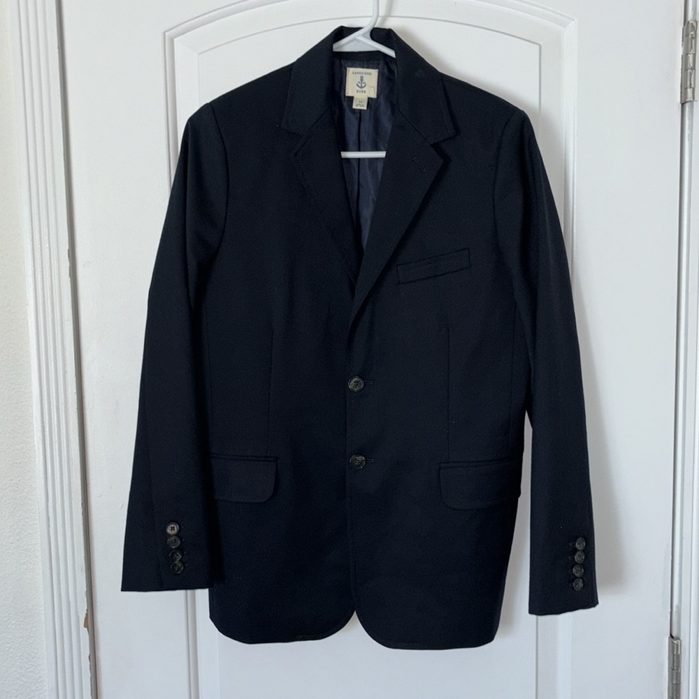 Lands' End Kids Navy Blazer